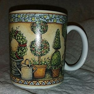 Lang And Wise “Topiaries” Mug.SW #13 Colonial Wil